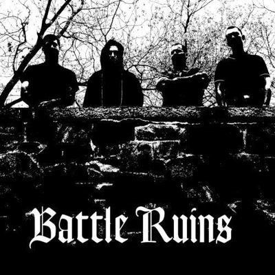 Battle Ruins - Battle Ruins EP - Import Silver & White Swirl Vinyl LP Record Limited Edition