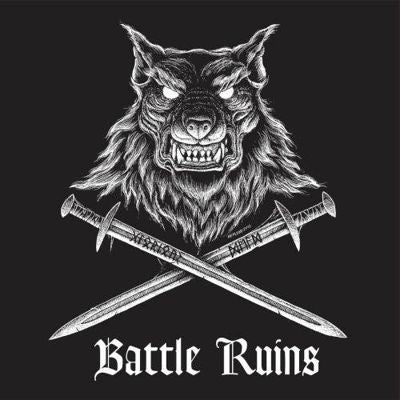 Battle Ruins - Glorious Dead - Import Black & White Swirl Vinyl LP Record Limited Edition