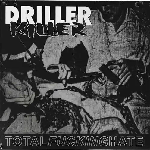 Driller Killer - Total Fucking Hate - Import Blood Red Vinyl LP Record