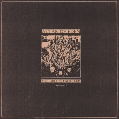 Altar Of Eden - Grotto Screams II - Import Vinyl LP Record Limited Edition