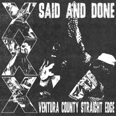 Said And Done - Ventura County Straight Edge - Import Vinyl 12 inch Record Limited Edition