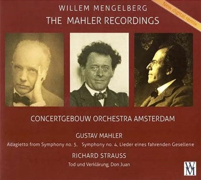 Concertgebouw Orchestra Mahler (1860-1911) - Strauss / Mahler Symphony 4 / Lieder Eines Fahrenden Gesellen / Adagietto From Syphony No 5 / Tod Und Verklarung - Import 2 CD