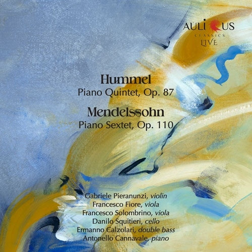 Levon Avagyan - Mendelssohn Piano Sextet: Pieranunzi F.fiore Solombrino Squitieri Calzolari Cannavale +hummel: Piano Quintet - Import CD