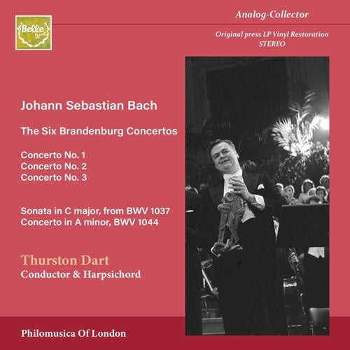 Thurston Dart / Philomusica of London - J.S. bach : Brandenburg Concertos Vol.1 -Nos.1, 2, 3 - Import CD