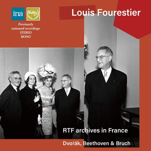 Louis Fourestier - Dvorak : Dvorak Symphony No.9, Louis Fourestier / French National Radio Orchestra (1956)+Bruch Violin Concerto No.1, Beethoven - Import CD