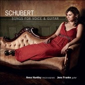 Anna Huntley - Schubert: Songs for Voice & Guitar - Import CD