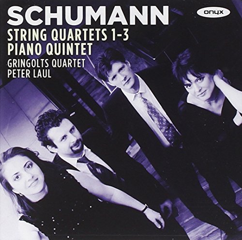 Schumann, Robert (1810-1856) - String Quartets Nos, 1, 2, 3, Piano Quintet : Gringolts Quartet, P.Laul(P)(2CD) - Import 2 CD
