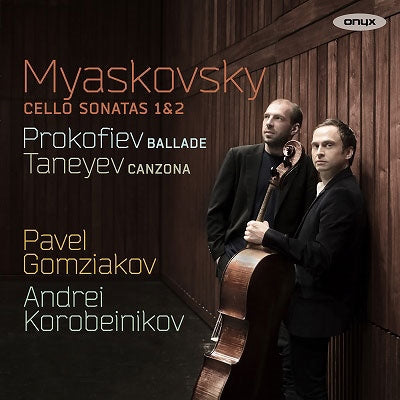 Myaskovsky, N. - Myaskovsky: Cello Sonatas Nos.1 & 2 - Import CD