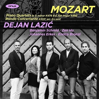 Dejan Lazic - Mozart: Piano Quartets Nos. 1 & 2 - Import CD