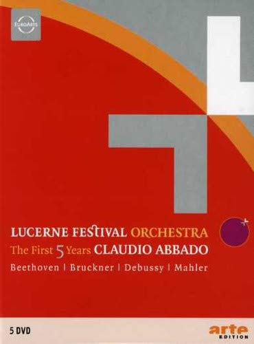 Beethoven - Lucerne Festival Orchestra -The First 5 Years :Beethoven, Bruckner, Debussy, etc - Import 5 DVD Box