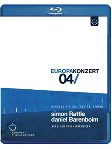 Daniel Barenboim, Berliner Philharmoniker, Sir Simon Rattle - Europakonzert 2004 from Athens - Import Blu-ray Disc