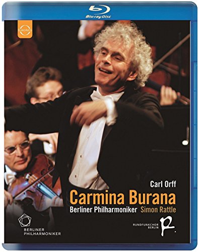 Orff (1895-1982) - Orff Carmina Burana, Beethoven Leonore No.3, Handel Hallelujah : Rattle / Berlin Philharmonic, S.Matthews, Brownlee, Gerhaher (2004) - Import Blu-ray Disc