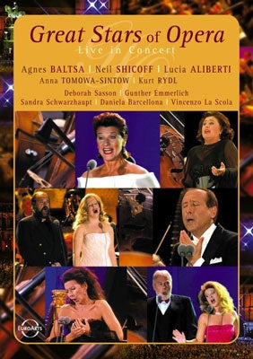 Various Artists - Great Stars of Opera - Live in Concert 1998-2000 - Import DVD