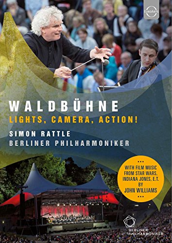 Simon Rattle - Berliner Philharmoniker - Waldbhne 2015 from Berlin - Simon Rattle - Camera, Lights, Action! - Import DVD