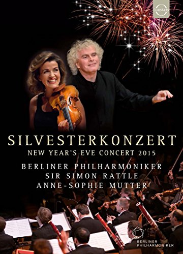 Simon Rattle - Berliner Philharmoniker - New Year's Eve Concert 2015 - Simon Rattle - Anne-Sophie Mutter - Import Blu-ray Disc