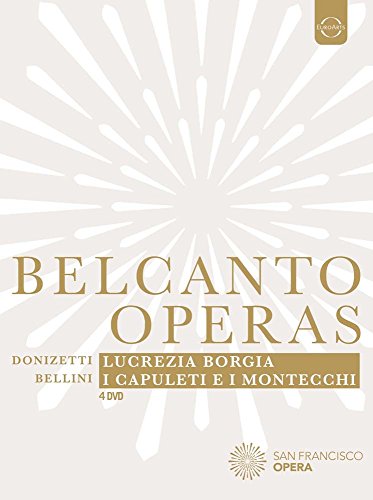 Donizetti / Bellini - Donizetti Lucrezia Borgia,  Bellini I Capuleti e I Montecchi : Frizza / San Francisco Opera, Fleming, DiDonato, Cabell, etc (2012 Stereo)(4DVD) - Import 4 DVD Box