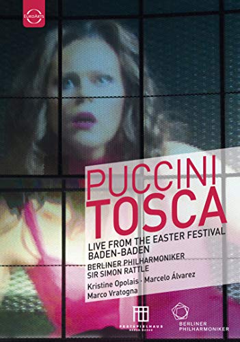 Puccini (1858-1924) - Tosca : Himmelmann, Simon Rattle / Berlin Philharmonic, Opolais, M.Alvarez, Vratogna, etc (Baden-baden 2017 Stereo) - Import Blu-ray Disc