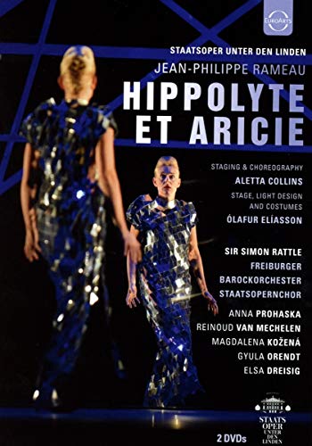 Rameau, Jean-Philippe (1683-1764) - Hippolyte et Aricie : A.Collins, Simon Rattle / Freiburg Baroque Orchestra, Mechelen, A.Prohaska, Kozena, etc (2018 Stereo)(2DVD) - Import 2 DVD