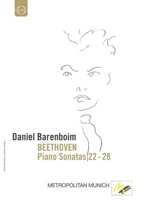 Daniel Barenboim - Beethoven: Complete Piano Sonatas Vol.4 - No.22-No.28 - Import DVD