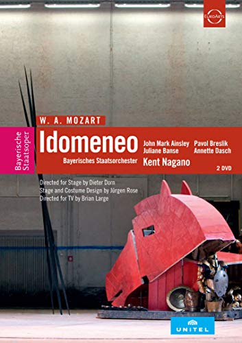 Mozart (1756-1791) - Idomeneo : Dorn, Nagano / Bavarian State Opera, Ainsley, Dasch, etc (2008 Stereo) - Import Blu-ray Disc