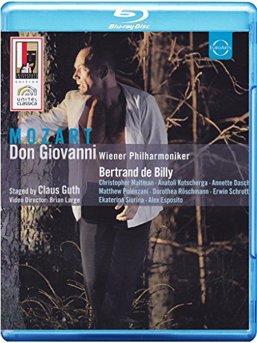 Mozart (1756-1791) - Don Giovanni : Guth, De Billy / Vienna Philharmonic,Maltman, Dasch, Polenzani, Schrot, Roschmann, etc (2008 Stereo) - Import Blu-ray Disc