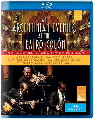 West-Eastern Divan Orchestra, Daniel Barenboim, Michael Barenboim - West-Eastern Divan Orchestra At The Teatro Colon - A Tango Evening - Import Blu-ray Disc