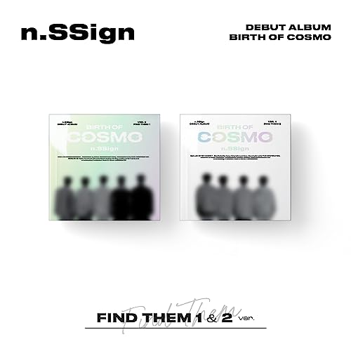 N.Ssign - BIRTH OF COSMO: Debut Album (FIND THEM 1 / FIND THEM 2 ver.)(Random Version) - Import CD