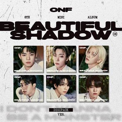 Onf - Beautiful Shadow: 8Th Mini Album Digipack Ver. Random Version - Import CD