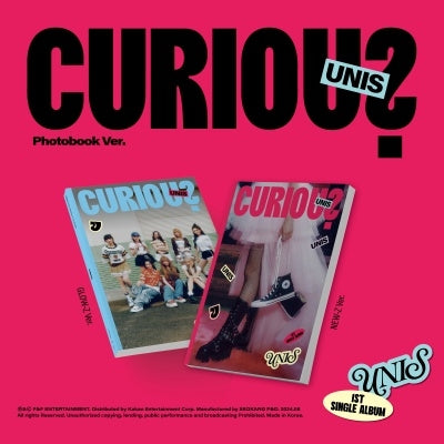 UNIS - Curious (1st Single Album) (Photobook Ver.) - Import CD single