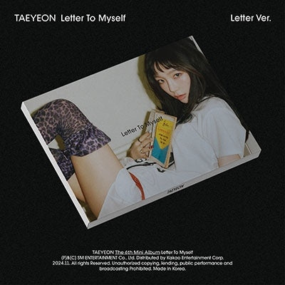 TAEYEON - Letter To Myself: 6th Mini Album (Letter Ver.) - Import CD