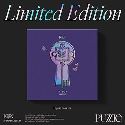 Ken (Vixx) - Puzzle: 2Nd Mini Album (Pop-Up Book Ver.) - Import 8cm CD Limited Edition