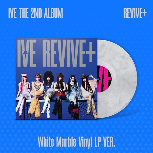 Ive - REVIVE+: IVE Vol.2 - Import White Marble Vinyl LP Recurd Limited Edition