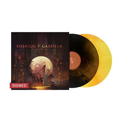 Rodrigo Y Gabriela - Signed - In Between Thoughts...A New World - Import Exclusive Custom Colored Vinyl 2 LP Record