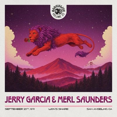 Jerry Garcia 、 Merl Saunders - Garcialive, Vol. 22: September 25th, 1971 - Lions Share - Import 2 CD Digipak