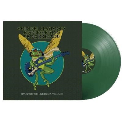 Les Claypool'S Fearless Flying Frog Brigade - Return Of The Live Frogs: Volume 1 - Import LP Recurd