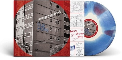 Rodrigo Y Gabriela - OurHome - Import White, Red & Blue Layered Vinyl LP Record
