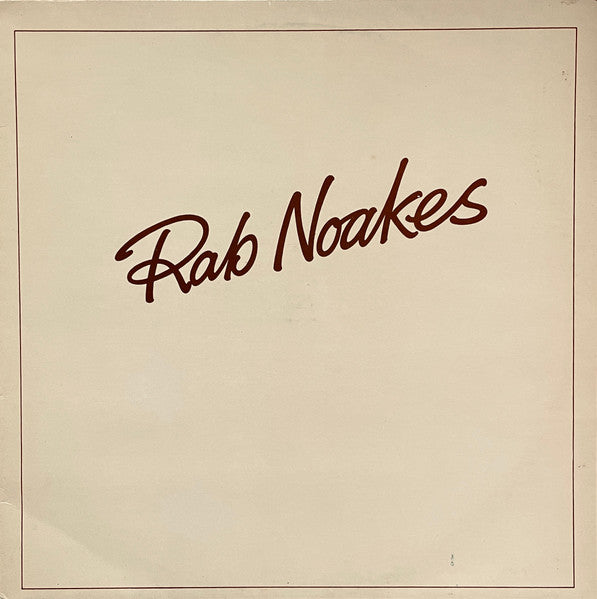 Rab Noakes - Rab Noakes - Import CD