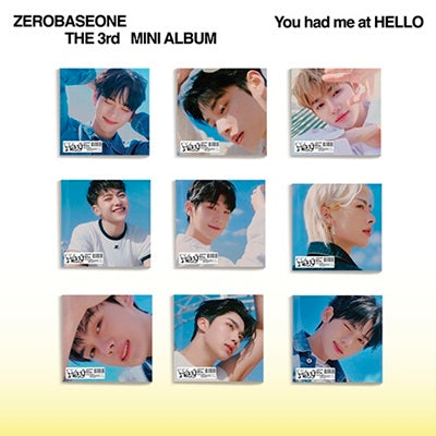 ZEROBASEONE - You Had Me At Hello: 3Rd Mini Album (Digipack Ver.)(ランダムバージョン) - Import CD