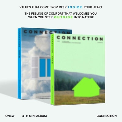 Onew (Shinee) - Connection: 4Th Mini Album (Photobook Ver.)(Random Version) - Import CD