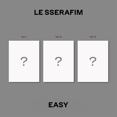 LE SSERAFIM - EASY: 3rd Mini Album (CD Ver.) - Import CD