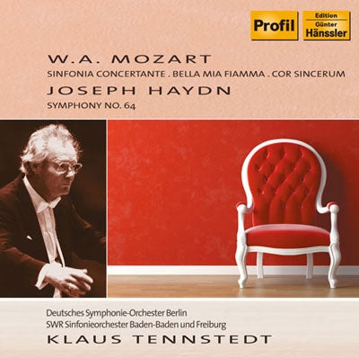 Klaus Tennstedt - Mozart: Sinfonia Concertante K.Anh.104; Haydn: Symphony No.64, etc - Import CD