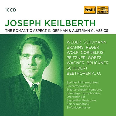 Joseph Keilberth - Romantic Aspect Of German & Austrian Classics - Import 10 CD Box set