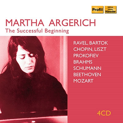 Martha Argerich - Succesful Beginning - Import 4 CD Box set