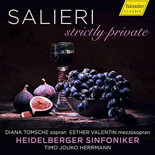 Salieri (1750-1825) - Strictly Private-cantatas: T.j.herrmann / Heidelberg So Tomsche E.valentin - Import CD