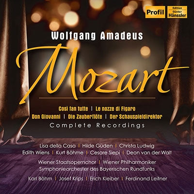 Karl Bohm, Erich Kleiber, Josef Krips, Ferdinand Leitner & Nhk Symphony Orchestra - Mozart: 4 Opern Gesamtaufnahmen - 4 Operas Complete Recording - Import 10 CD
