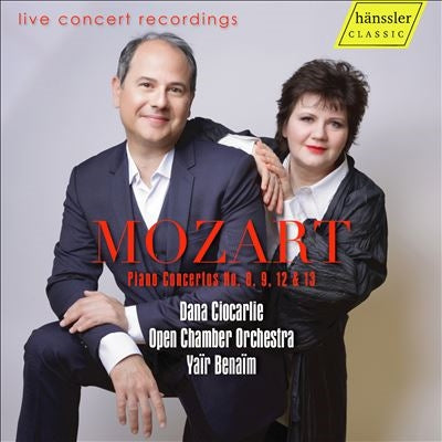 Dana Ciocarlie - Mozart:Piano Concerto No.8&9 / Concerto No.12&13 Version For Piano&String Quartet - Import 2 CD