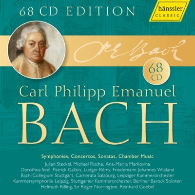 Steckel / Rische - Carl Philipp Emanuel Bach - Edition - Import 68 CD Box Set