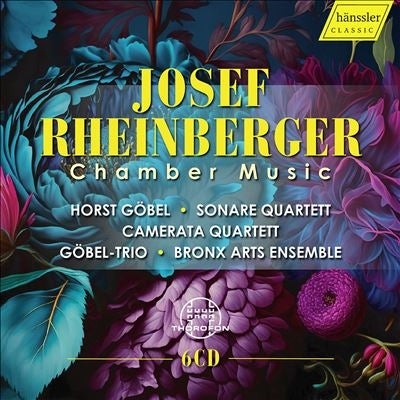 Various Artists - Rheinberger : Chamber Works Sonare Quartet, Camerata Quartet, Gobel Trio, Bronx Arts Ensemble, etc. - Import 6 CD