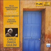 Carlo Maria Giulini - MENDELSSOHN:VIOLIN CONCERTO/DEBUSSY:LA MER (1/15/1971):PINCHAS ZUKERMAN(vn)/CARLO MARIA GIULINI(cond)/KOLN RSO - Import CD