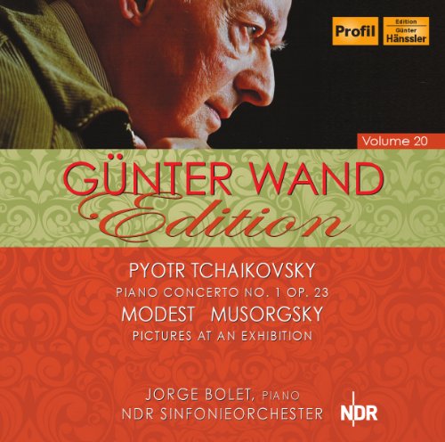 Tchaikovsky (1840-1893) - Piano Concerto, 1, : Bolet(P)G.wand / Ndr So +musorgsky: Piactures At An Exhibition - Import CD